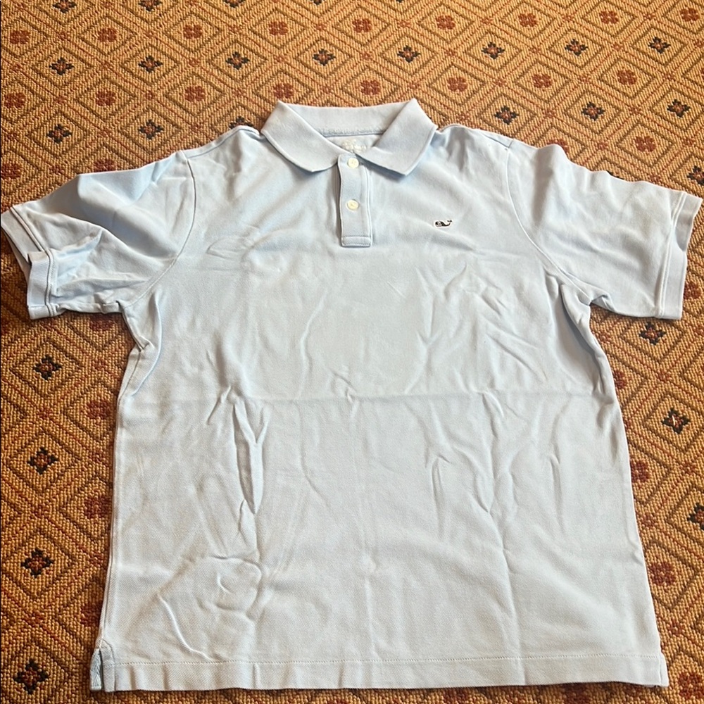 Vineyard Vines Blue Polo Shirt Classic Design